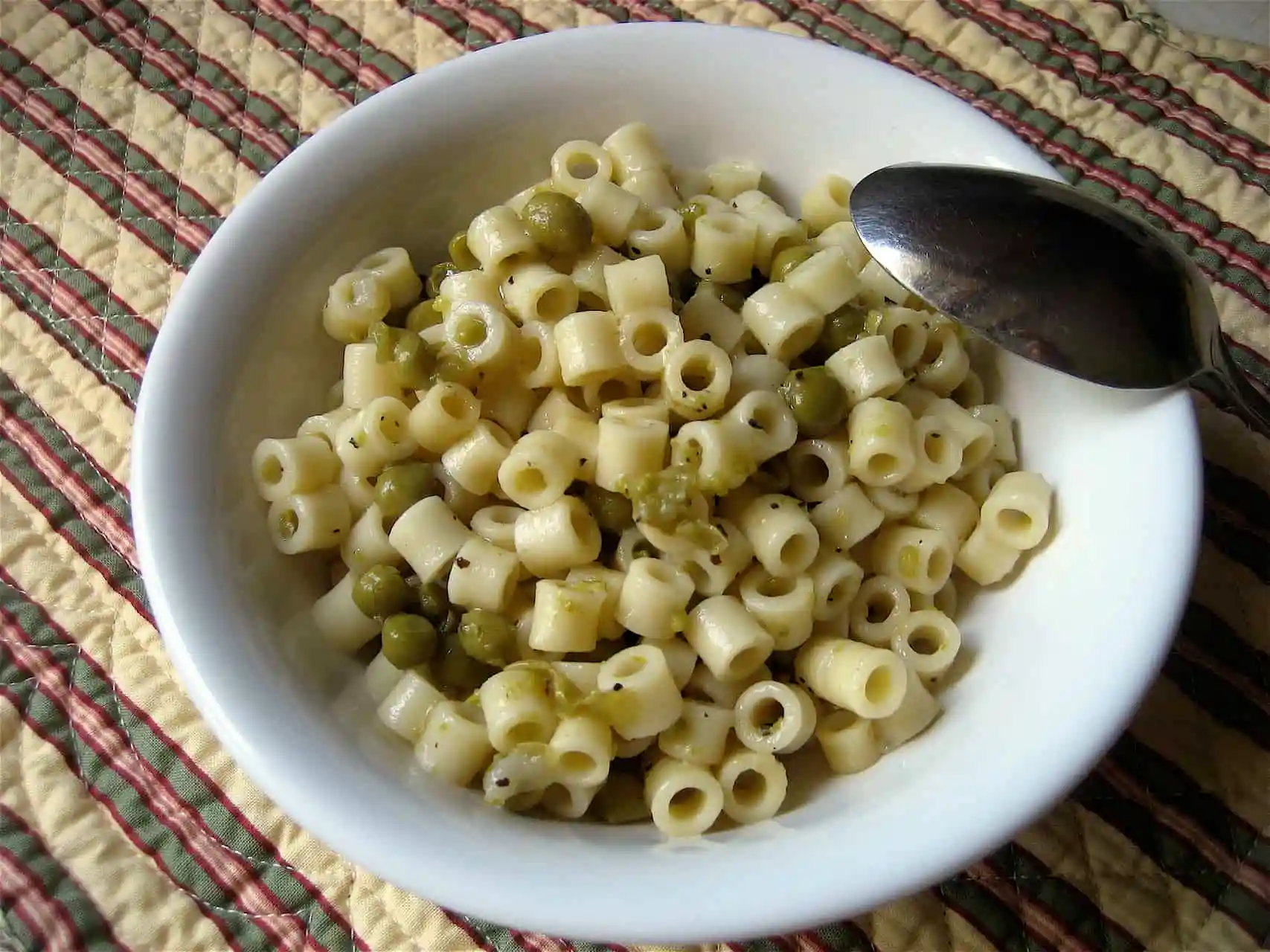 Pasta Piselli (Pasta with Peas)